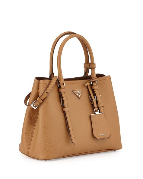 prada brown with blue tip|new prada handbags.